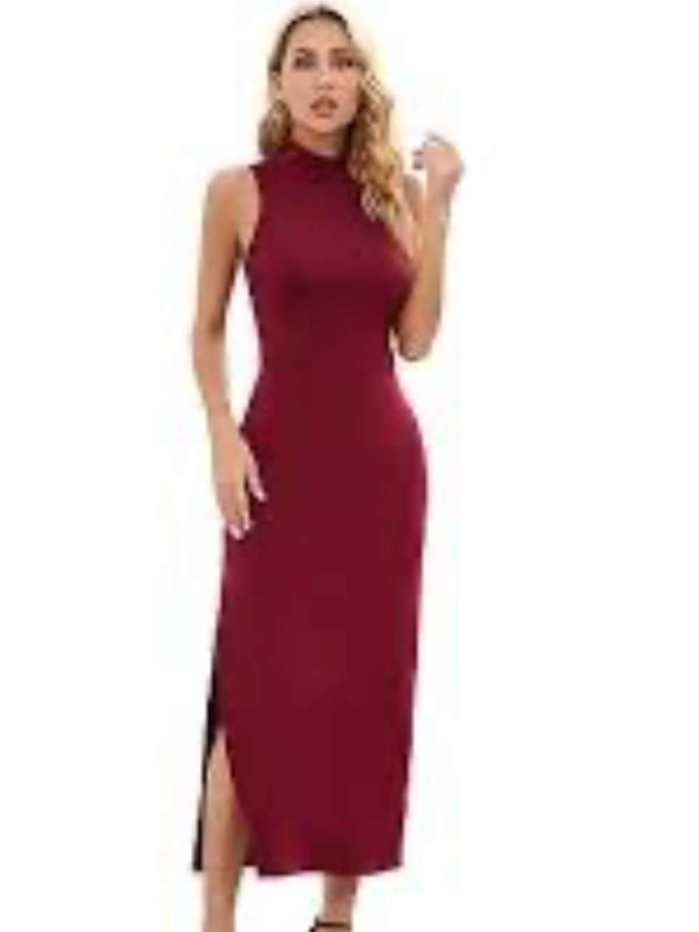 Women's a new day turtleneck dress sleeveless size S - Picture 2 of 6